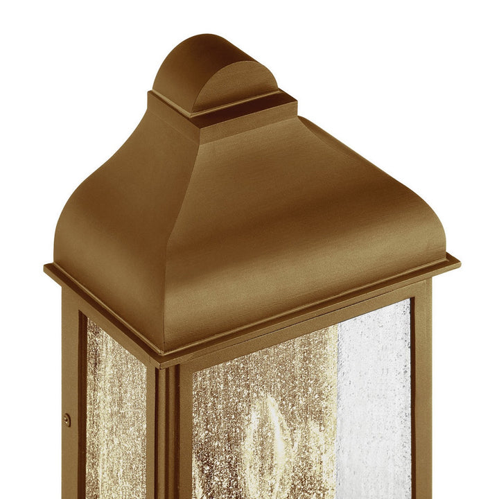 Artcraft Canada - AC8187WB - Three Light Outdoor Wall Sconce - Madrid - Weathered Brass