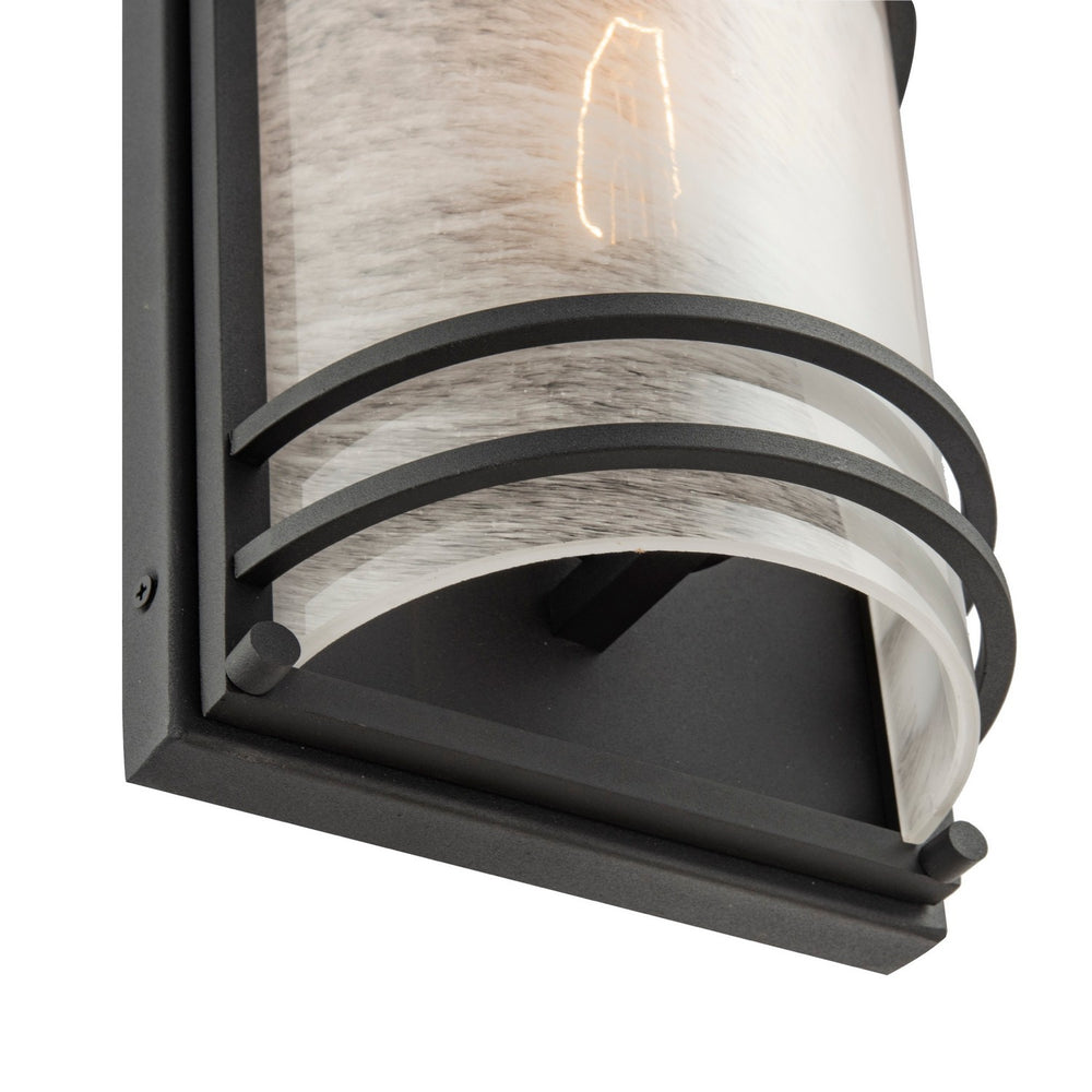 Artcraft Canada - AC8727BK - One Light Outdoor Wall Sconce - Keswick - Black