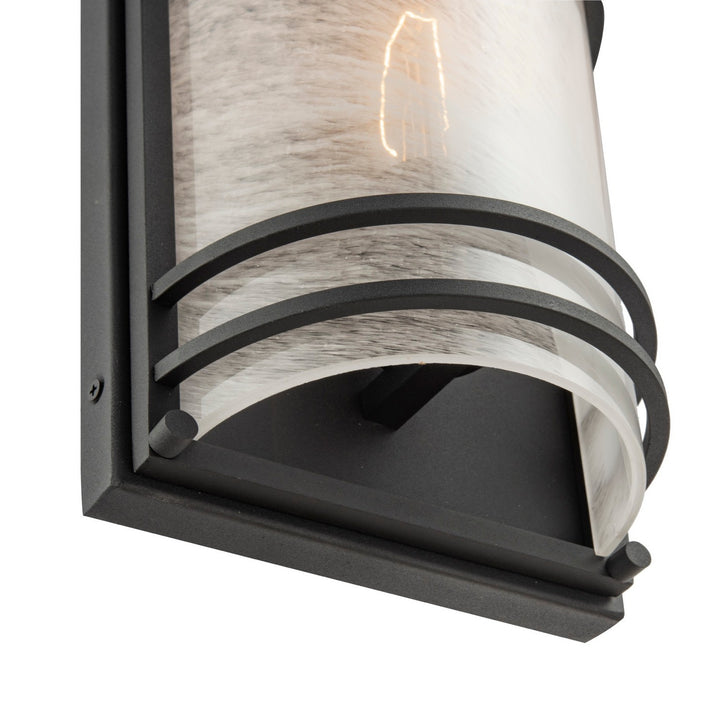 Artcraft Canada - AC8727BK - One Light Outdoor Wall Sconce - Keswick - Black