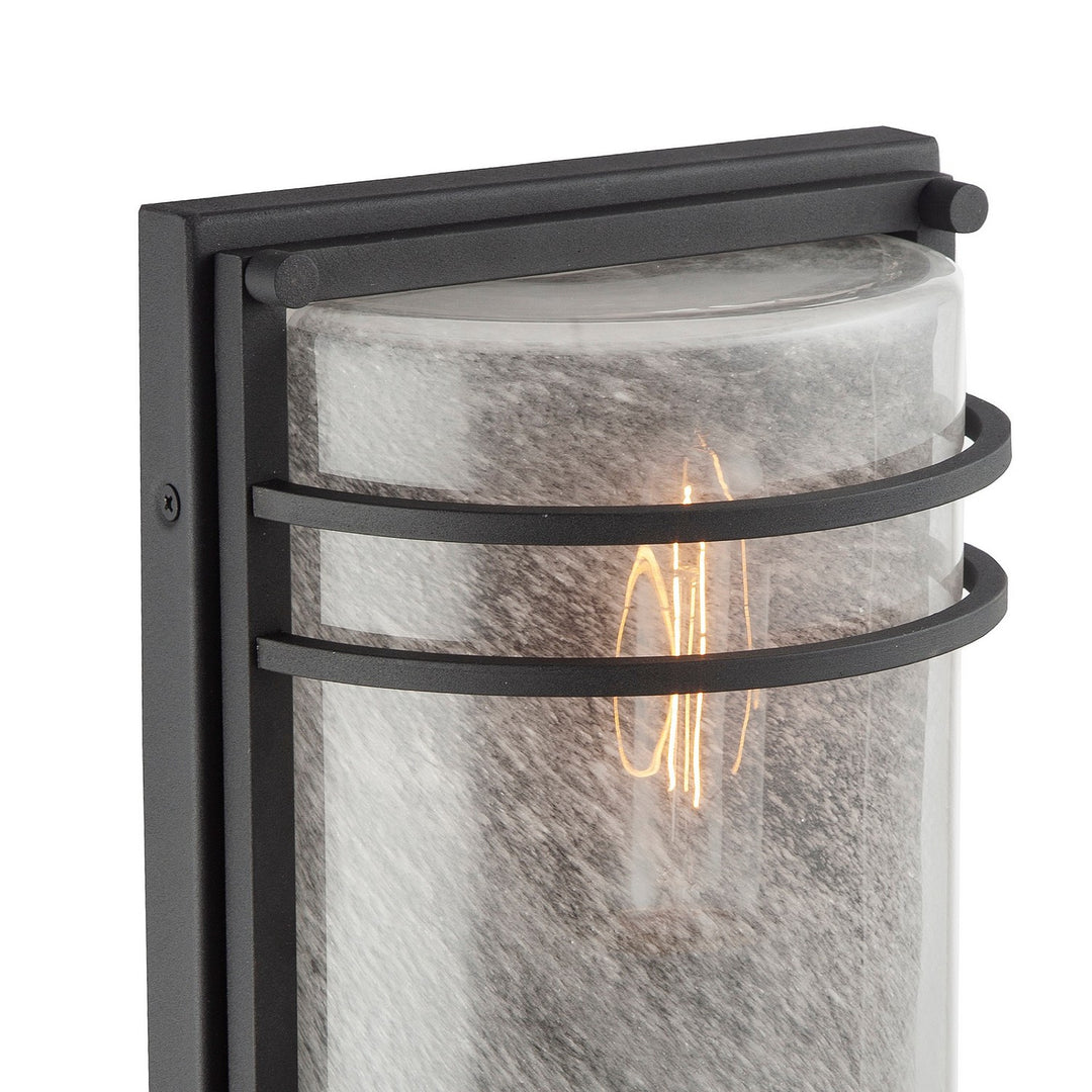 Artcraft Canada - AC8727BK - One Light Outdoor Wall Sconce - Keswick - Black