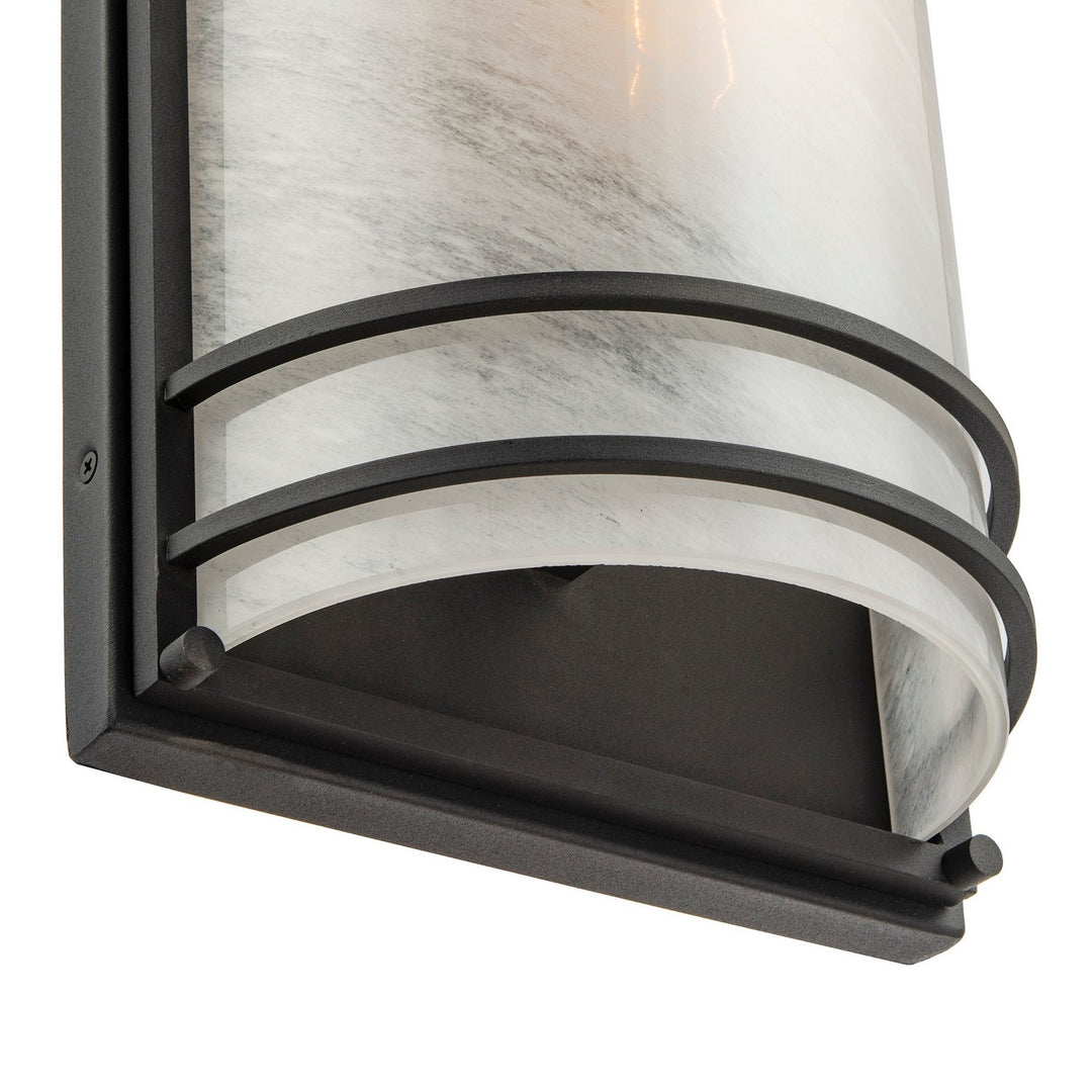 Artcraft Canada - AC8728BK - One Light Outdoor Wall Sconce - Keswick - Black