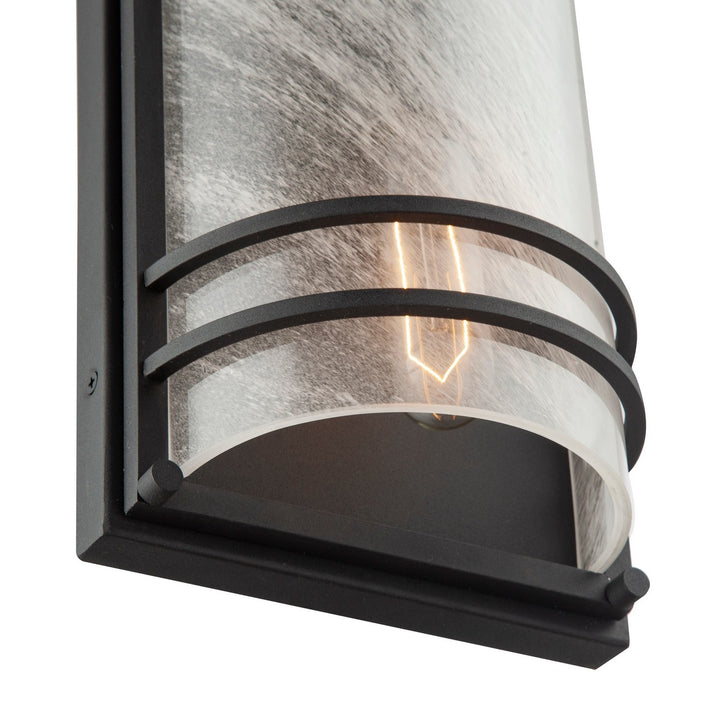 Artcraft Canada - AC8730BK - One Light Outdoor Wall Sconce - Keswick - Black