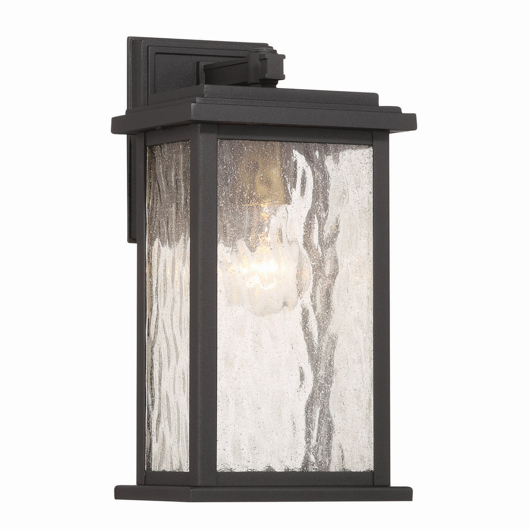 Artcraft Canada - AC9270BK - One Light Outdoor Wall Sconce - Estate - Black, Brass