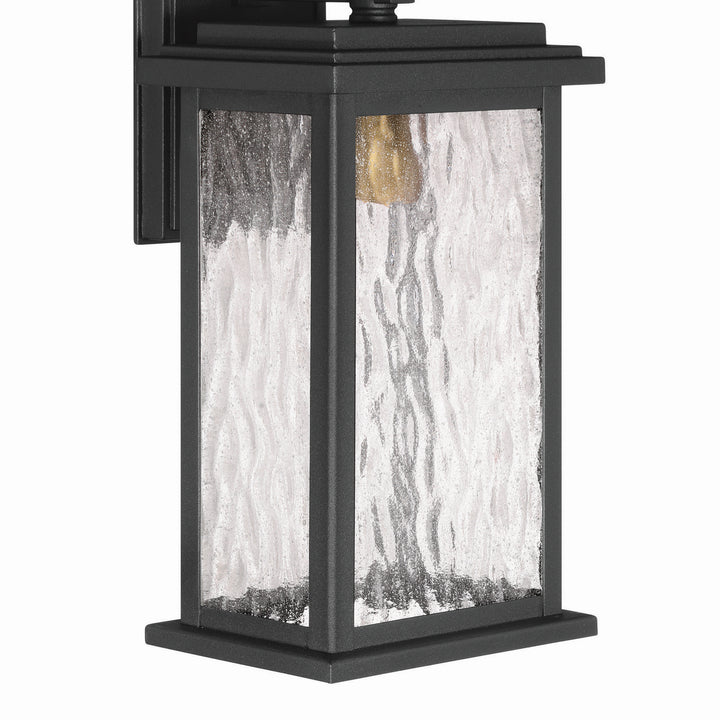 Artcraft Canada - AC9270BK - One Light Outdoor Wall Sconce - Estate - Black, Brass