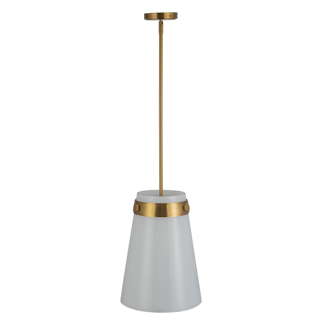 Artcraft Canada - AC10640BR - One Light Pendant - Dahlia - Brushed Brass