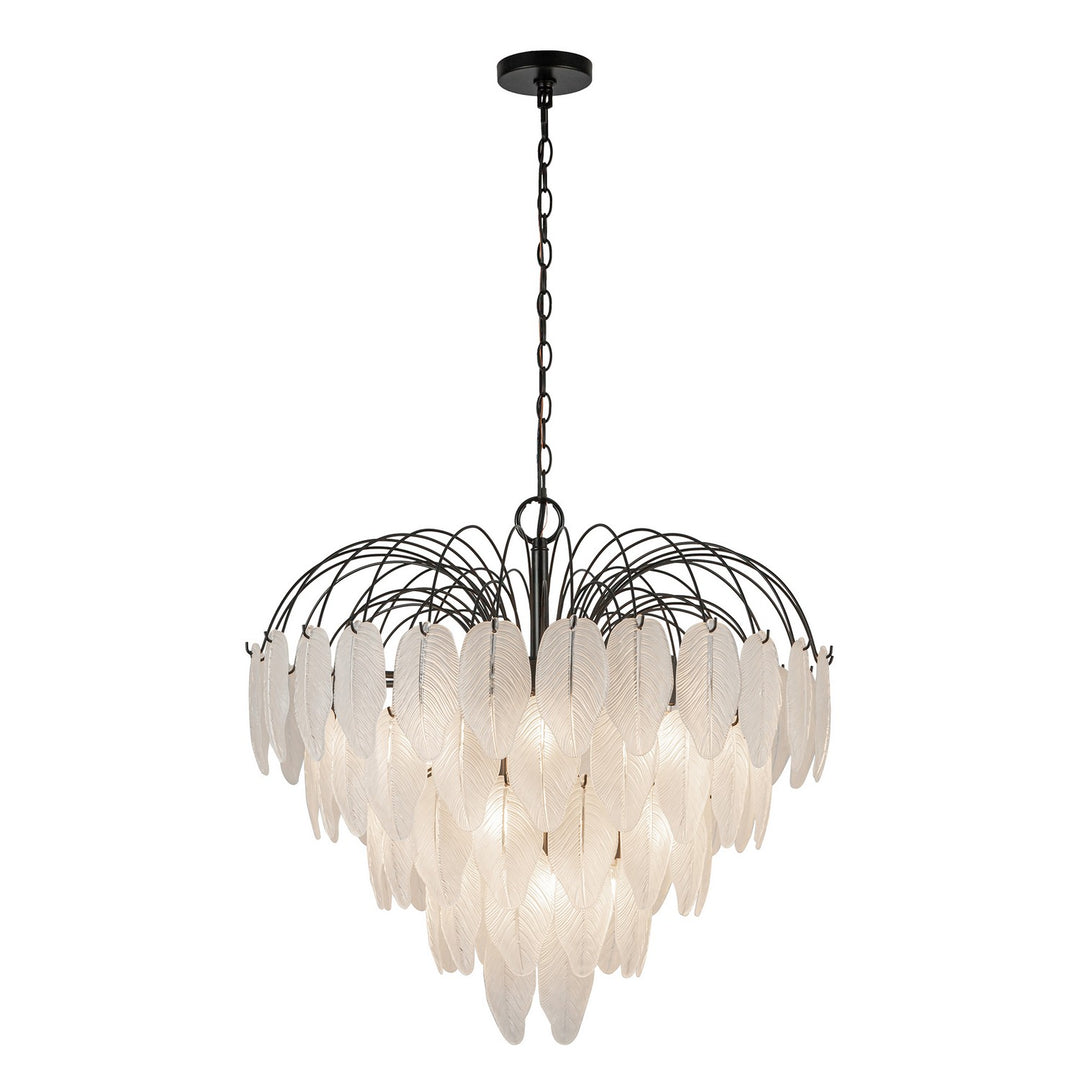 Artcraft Canada - AC11782BK - 19 Light Chandelier - Alessia - Black