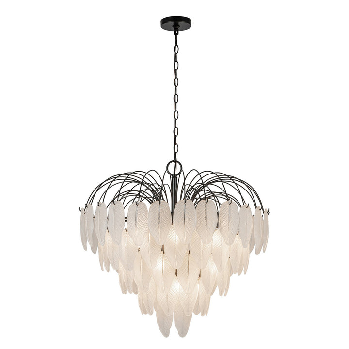 Artcraft Canada - AC11782BK - 19 Light Chandelier - Alessia - Black