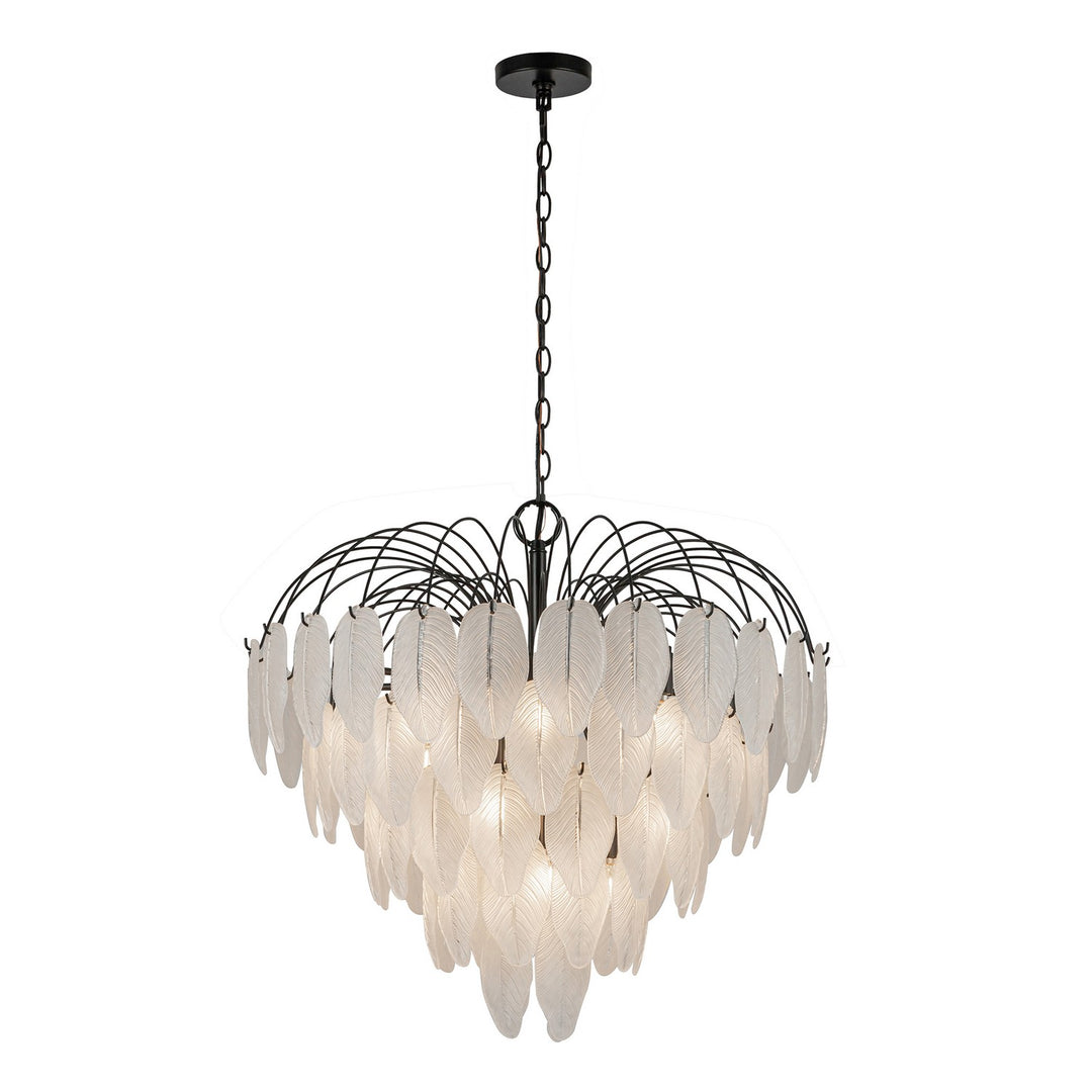Artcraft Canada - AC11782BK - 19 Light Chandelier - Alessia - Black