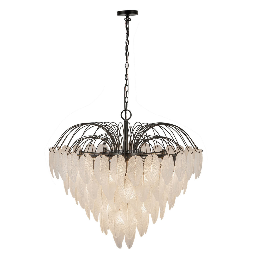 Artcraft Canada - AC11783BK - 24 Light Chandelier - Alessia - Black