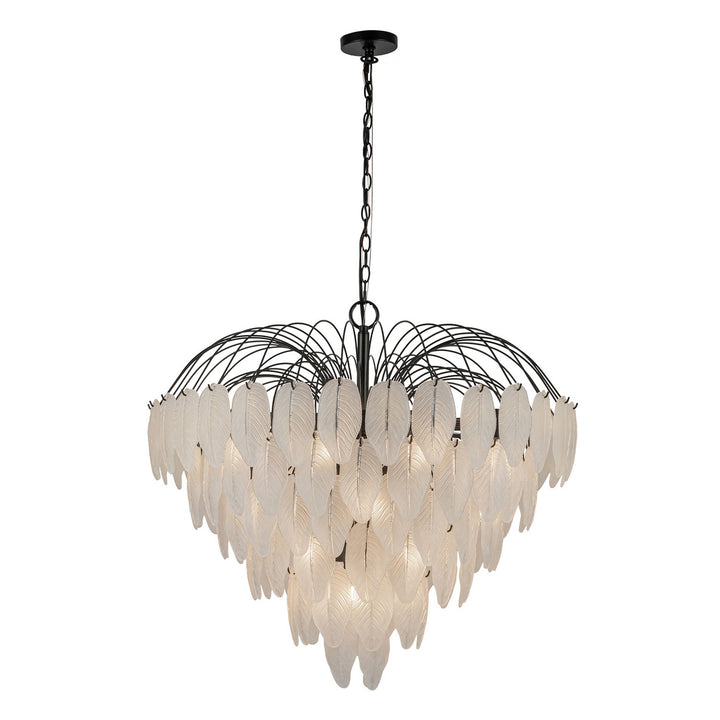 Artcraft Canada - AC11783BK - 24 Light Chandelier - Alessia - Black