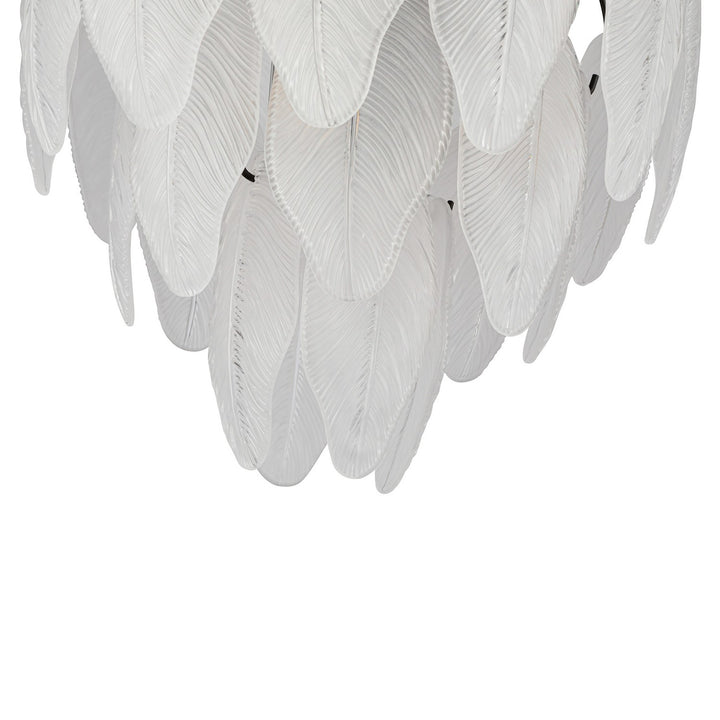 Artcraft Canada - AC11785BK - Four Light Semi Flush Mount - Alessia - Black