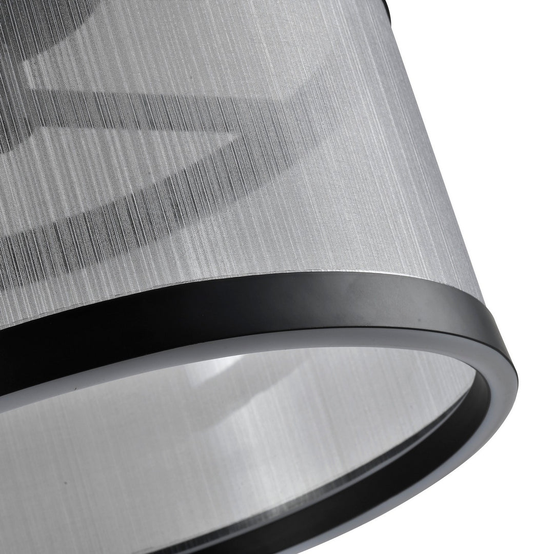 Artcraft Canada - AC11893SL - LED Semi Flush Mount - Cora - Silver