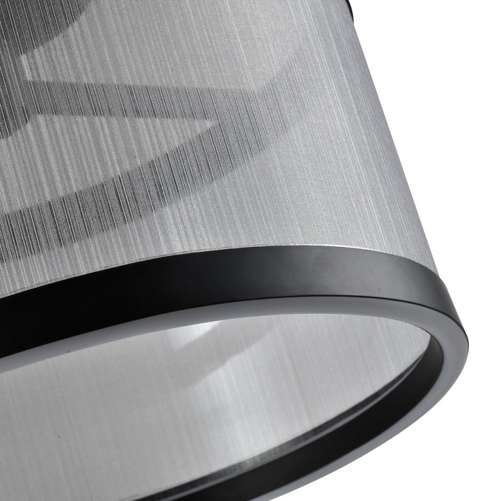 Artcraft Canada - AC11893SL - LED Semi Flush Mount - Cora - Silver