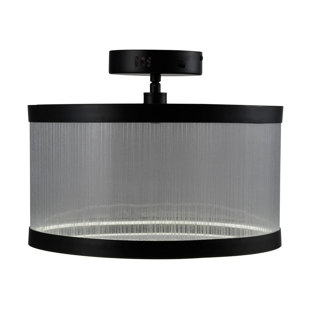 Artcraft Canada - AC11893SL - LED Semi Flush Mount - Cora - Silver