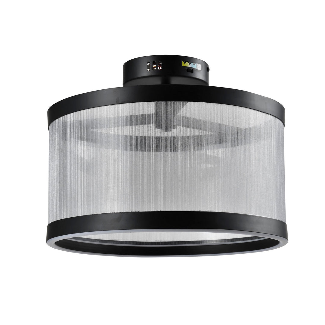 Artcraft Canada - AC11893SL - LED Semi Flush Mount - Cora - Silver