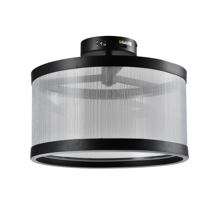 Artcraft Canada - AC11893SL - LED Semi Flush Mount - Cora - Silver