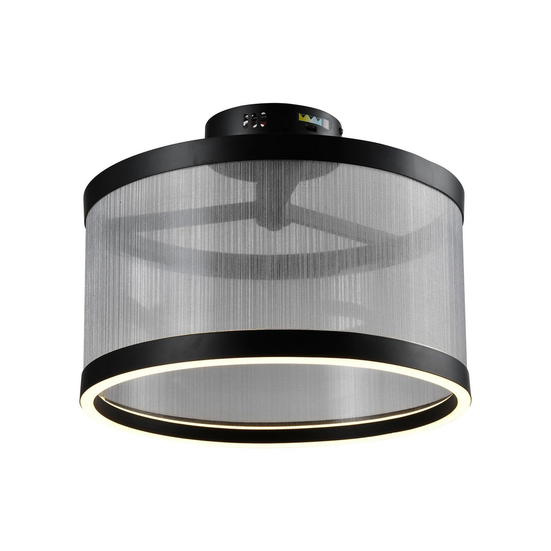 Artcraft Canada - AC11893SL - LED Semi Flush Mount - Cora - Silver