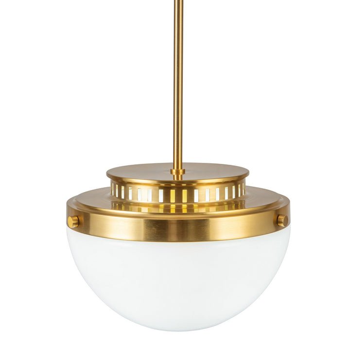 Artcraft Canada - AC12010BR - One Light Pendant - Dahlia - Brushed Brass
