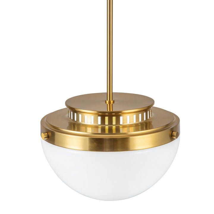 Artcraft Canada - AC12010BR - One Light Pendant - Dahlia - Brushed Brass