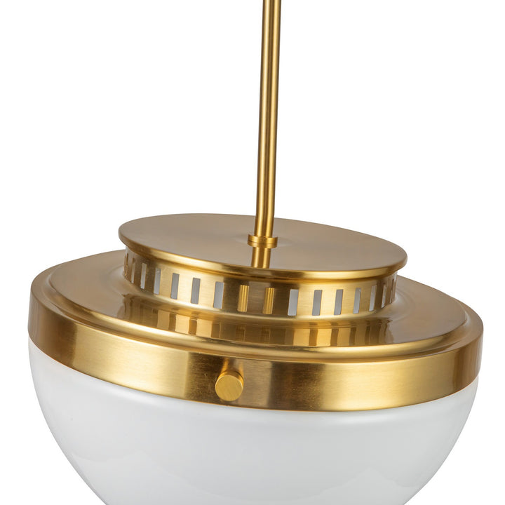 Artcraft Canada - AC12010BR - One Light Pendant - Dahlia - Brushed Brass