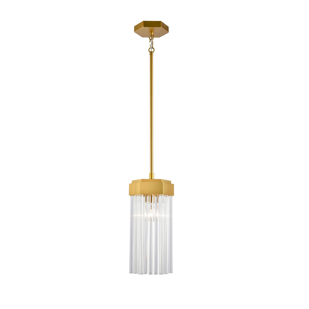 Artcraft Canada - AC12060BR - One Light Pendant - Emma - Brushed Brass