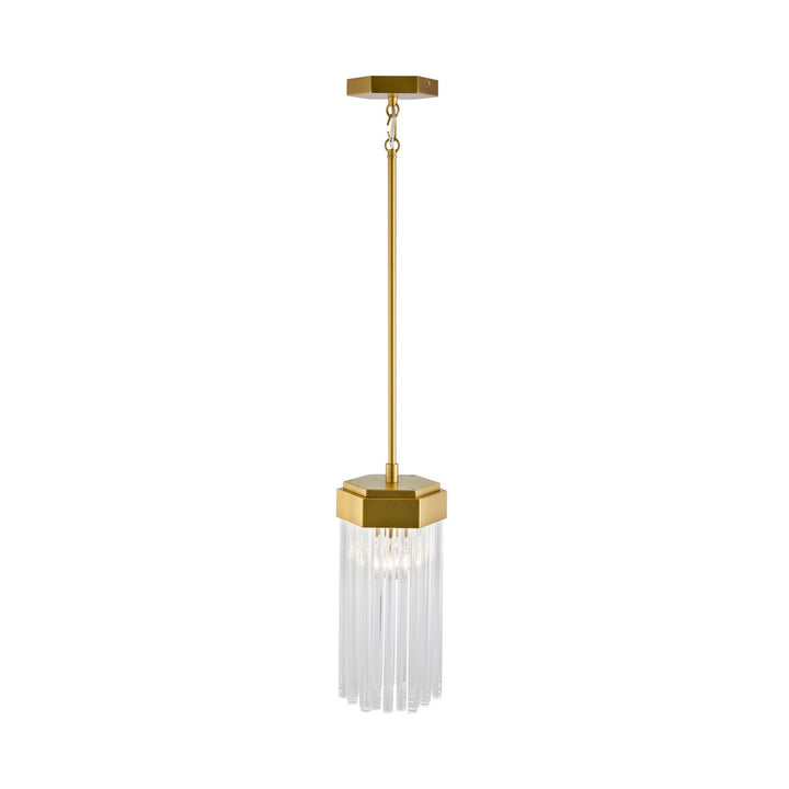 Artcraft Canada - AC12060BR - One Light Pendant - Emma - Brushed Brass