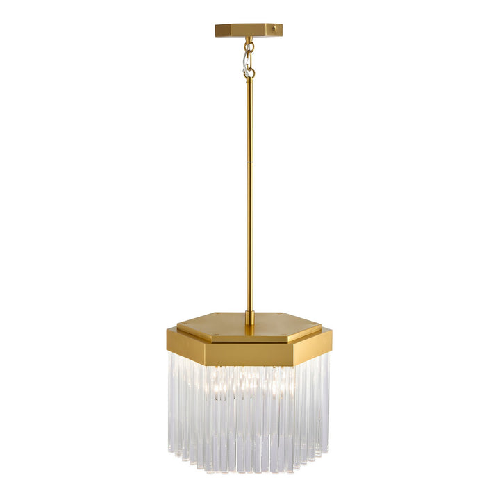 Artcraft Canada - AC12062BR - Three Light Pendant - Emma - Brushed Brass