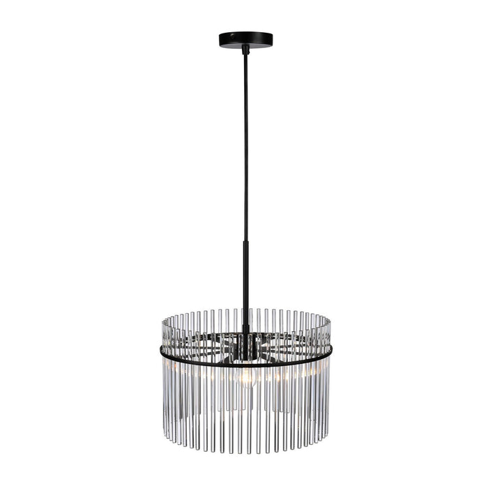 Artcraft Canada - AC12081BK - One Light Semi Flush Mount - Ava - Black