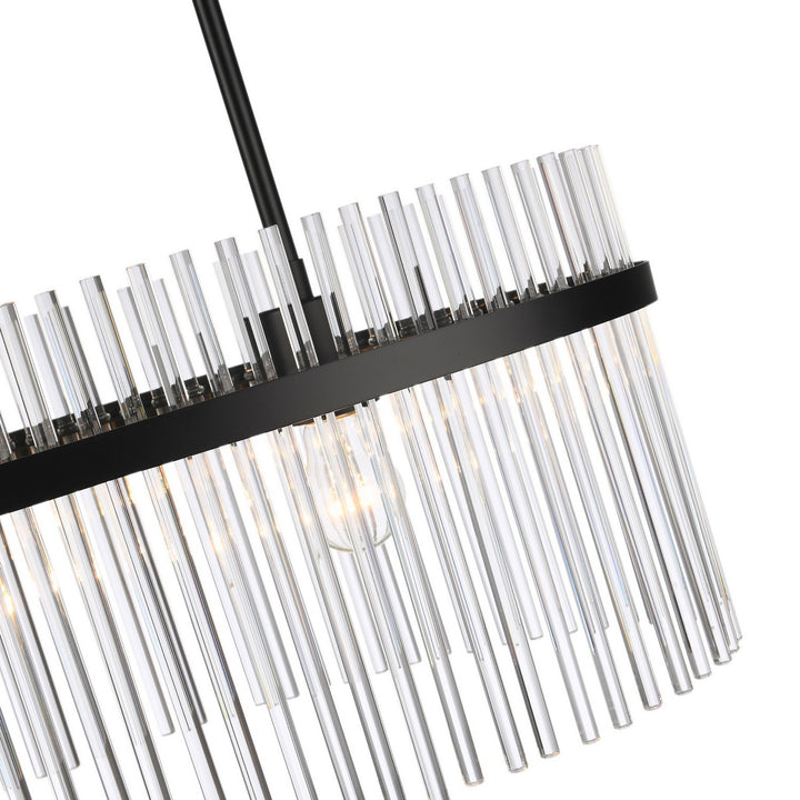Artcraft Canada - AC12082BK - Two Light Chandelier - Ava - Black