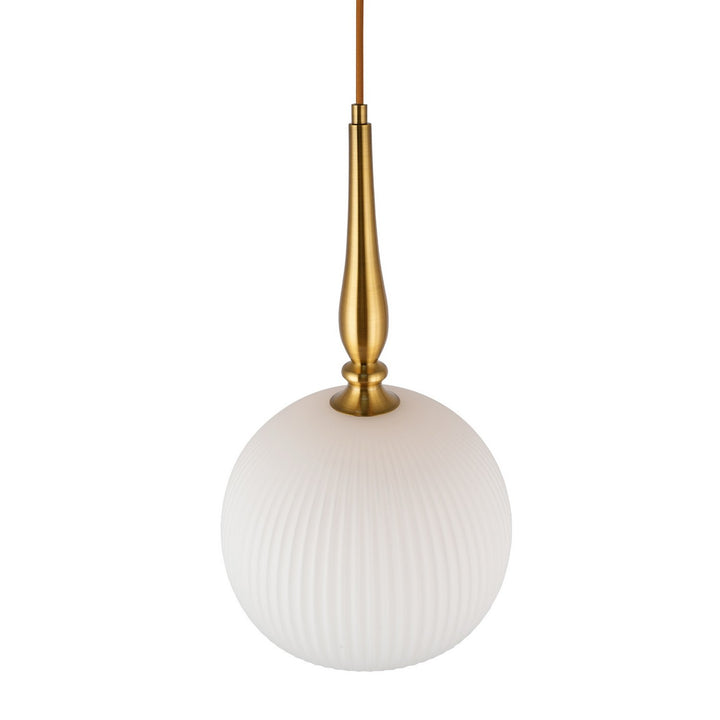 Artcraft Canada - AC12110BR - One Light Pendant - Kate - Brushed Brass