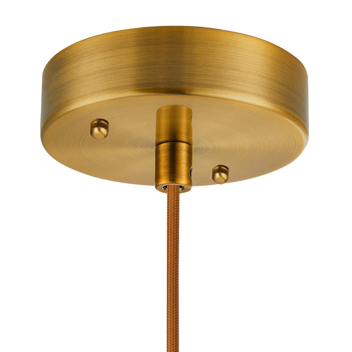 Artcraft Canada - AC12110BR - One Light Pendant - Kate - Brushed Brass