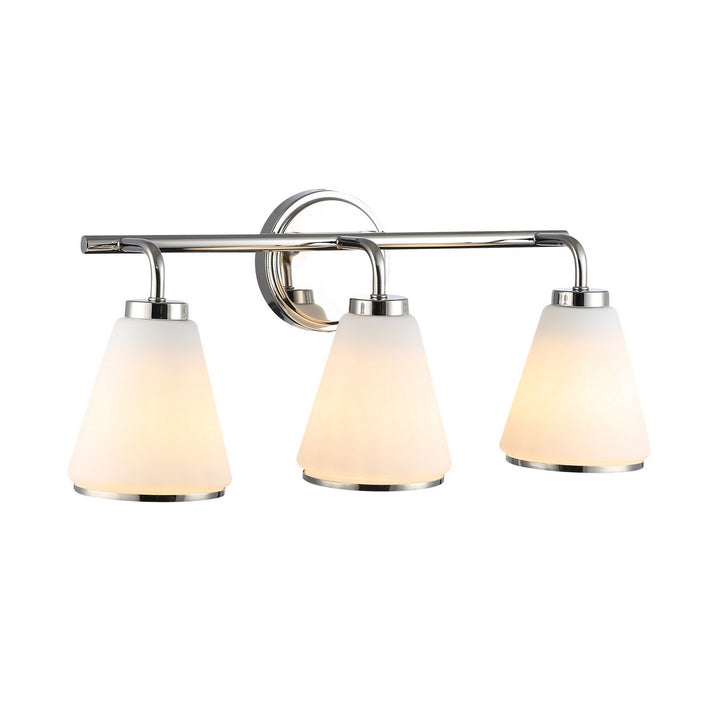 Artcraft Canada - AC12123PN - Three Light Bathroom Vanity - Zoey - Polished Nickel