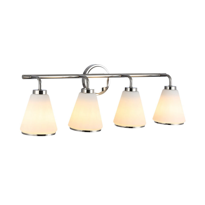 Artcraft Canada - AC12124PN - Four Light Bathroom Vanity - Zoey - Polished Nickel