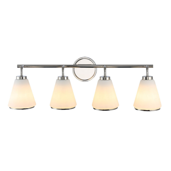 Artcraft Canada - AC12124PN - Four Light Bathroom Vanity - Zoey - Polished Nickel