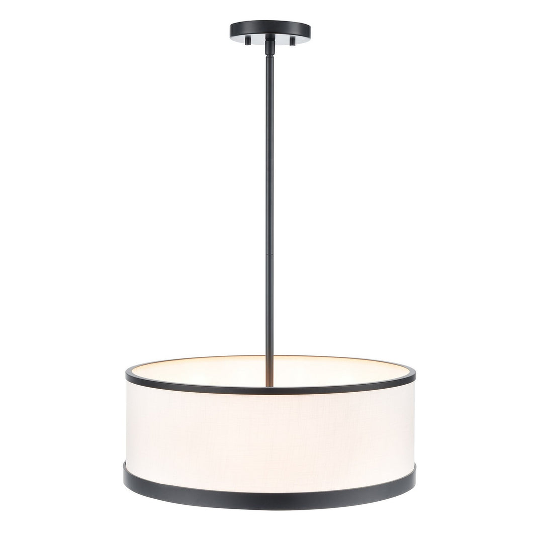 Artcraft Canada - AC12162BK - Four Light Chandelier - High Street - Black
