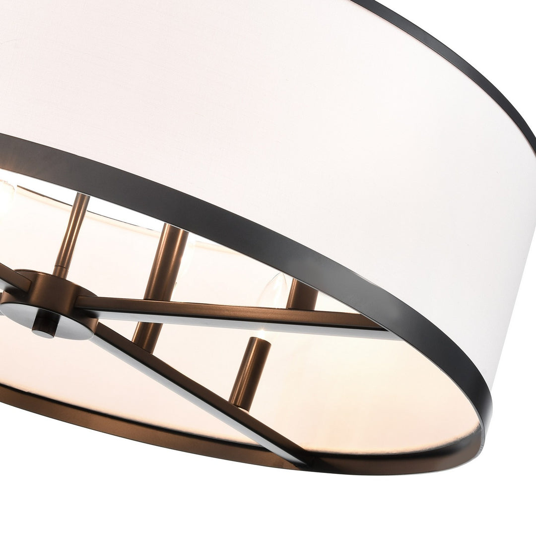 Artcraft Canada - AC12165BK - Eight Light Island Pendant - High Street - Black