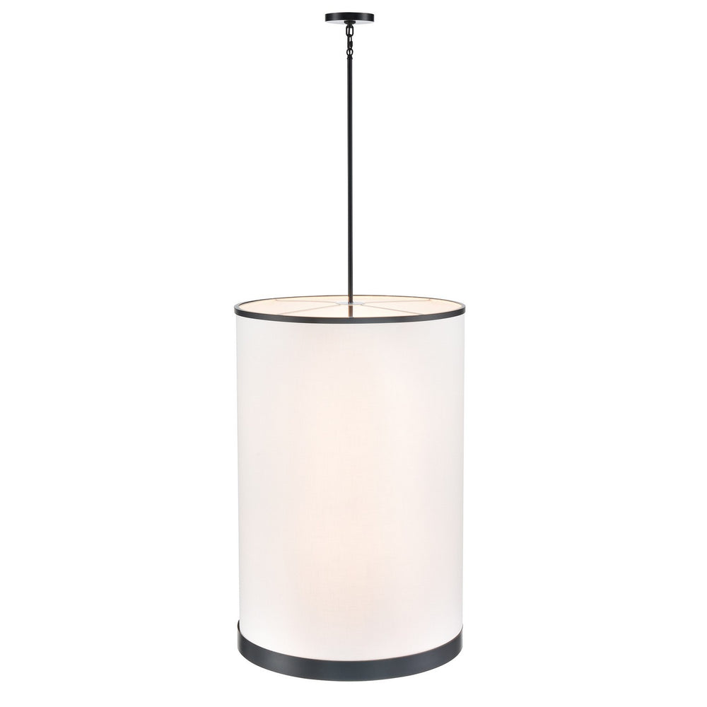 Artcraft Canada - AC12166BK - Eight Light Chandelier - High Street - Black