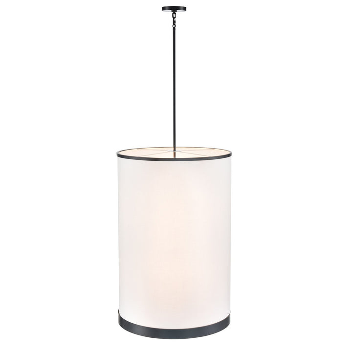 Artcraft Canada - AC12166BK - Eight Light Chandelier - High Street - Black