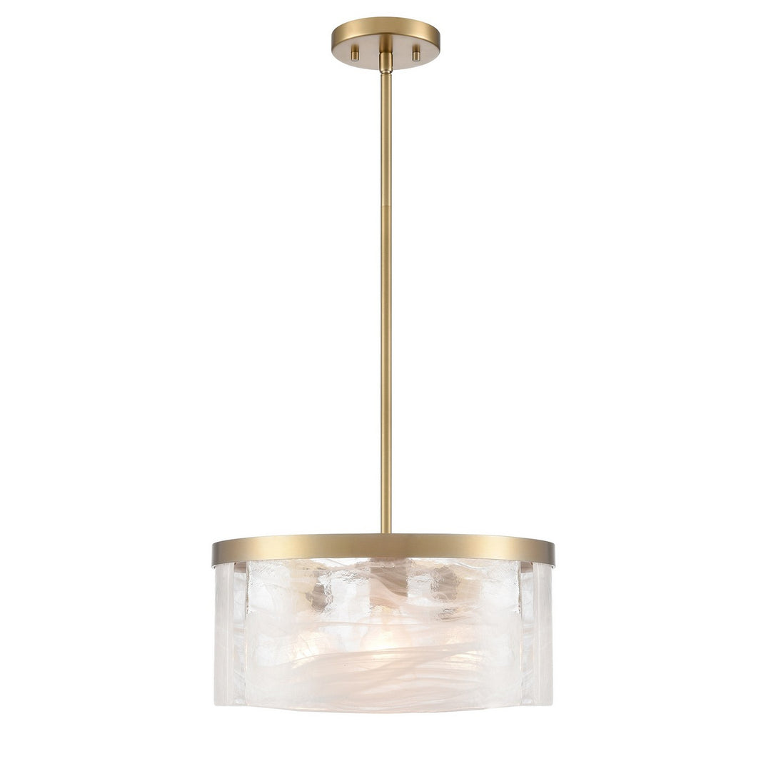 Artcraft Canada - AC12171BR - Three Light Pendant - Skye - Brass