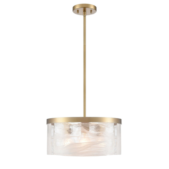 Artcraft Canada - AC12171BR - Three Light Pendant - Skye - Brass