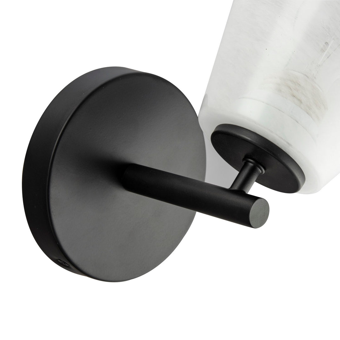 Artcraft Canada - AC12181BK - One Light Wall Sconce - Brooke - Black