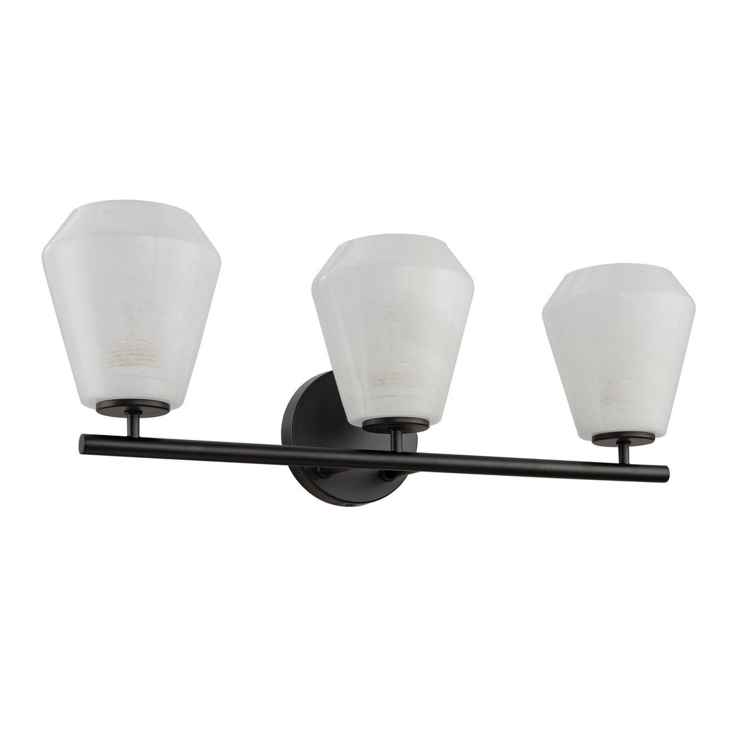 Artcraft Canada - AC12183BK - Three Light Bathroom Vanity - Brooke - Black