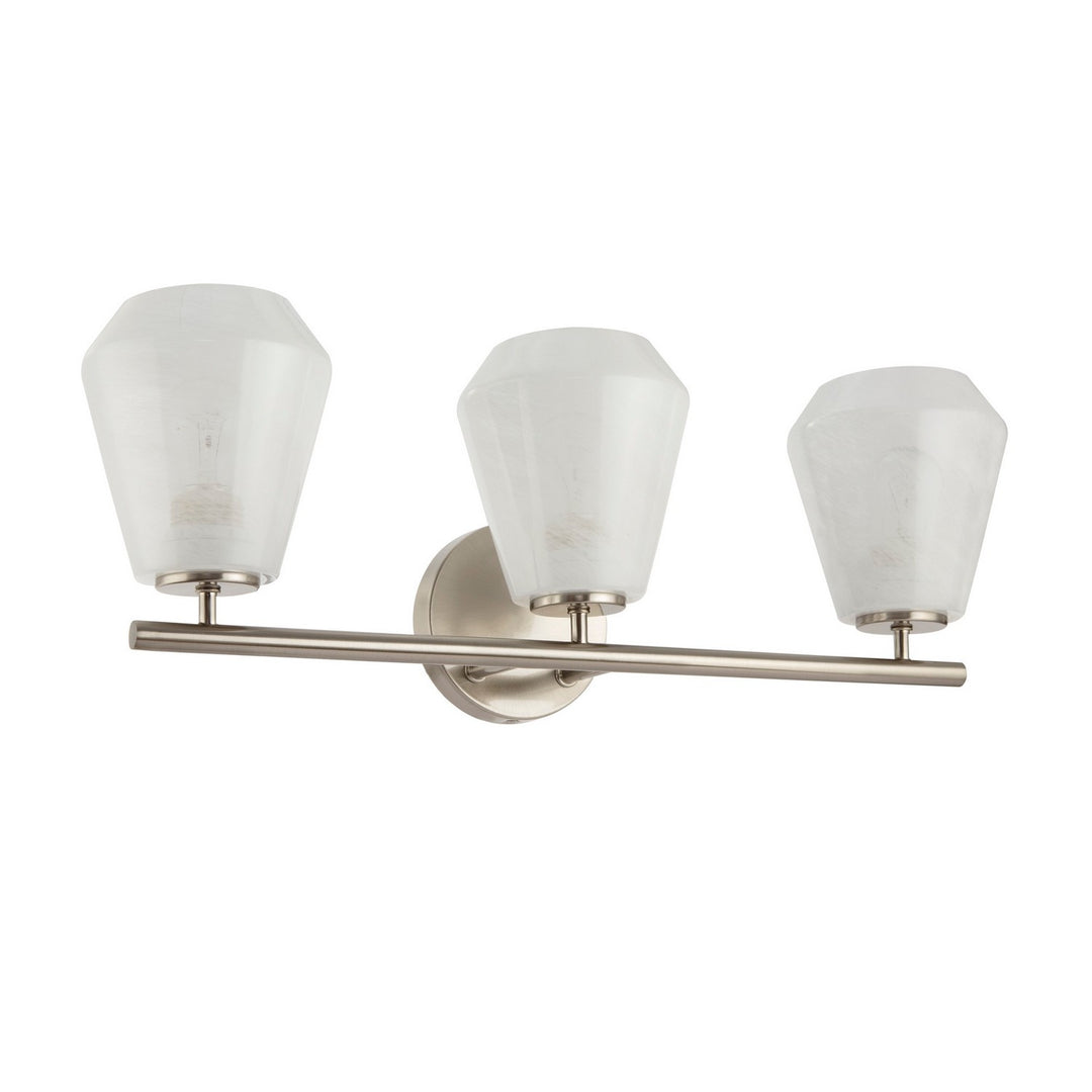 Artcraft Canada - AC12183BN - Three Light Bathroom Vanity - Brooke - Brushed Nickel