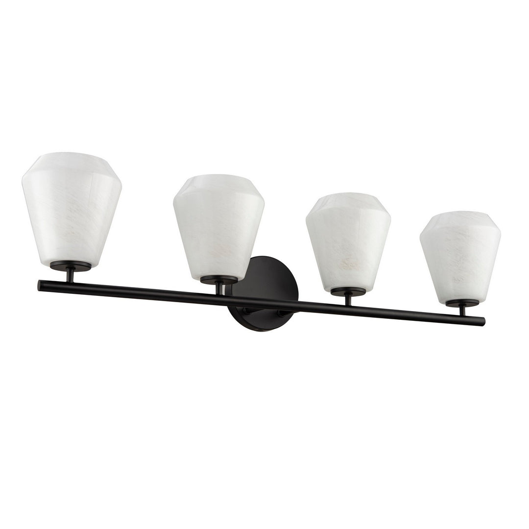 Artcraft Canada - AC12184BK - Four Light Bathroom Vanity - Brooke - Black