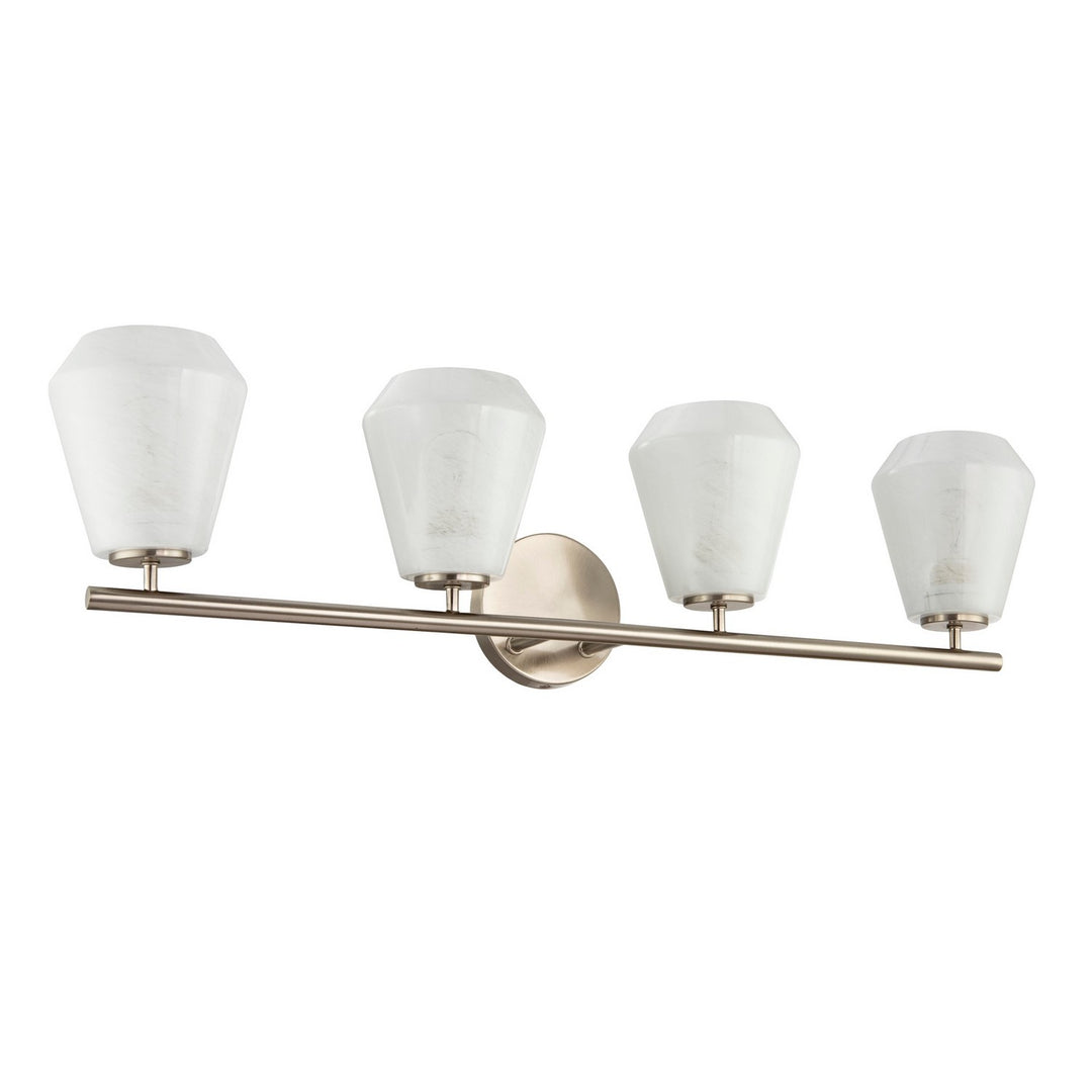 Artcraft Canada - AC12184BN - Four Light Bathroom Vanity - Brooke - Brushed Nickel