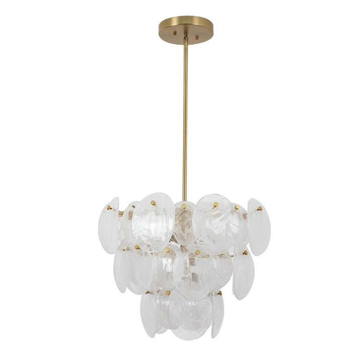 Artcraft Canada - AC12211BR - Eight Light Chandelier - Lily - Brushed Brass