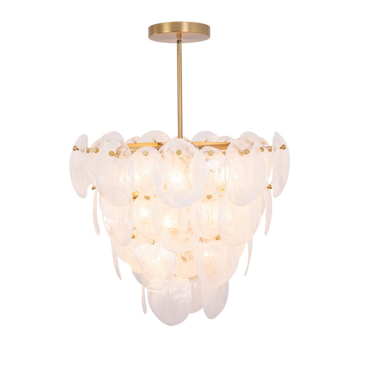 Artcraft Canada - AC12212BR - 13 Light Chandelier - Lily - Brushed Brass