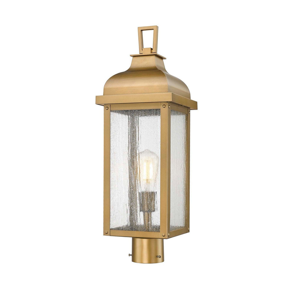 Artcraft Canada - AC8183WB - One Light Outdoor Post Mount - Madrid - Weathered Brass