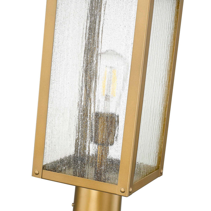 Artcraft Canada - AC8183WB - One Light Outdoor Post Mount - Madrid - Weathered Brass