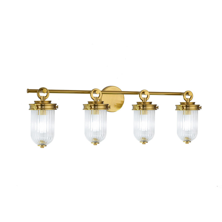 Artcraft Canada - AC12024BR - Four Light Bathroom Vanity - Myla - Vintage Brass